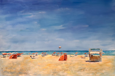 sunny beach painting miami florida