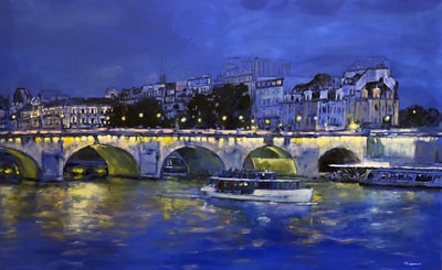 nadia lassman image seine river painting 