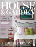 Picture, image, house & garden, magazine cover page