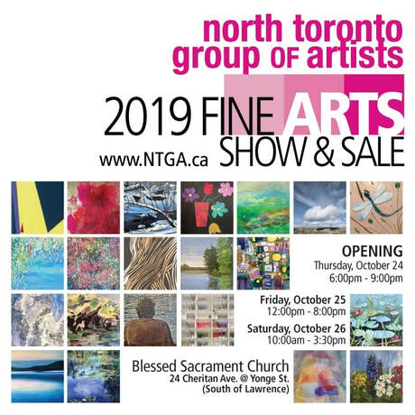 NTGA, North Toronto Group, art show, blessed sacrament 